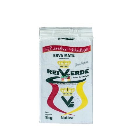 Erva mate rei verde nativa vacuo 1kg
