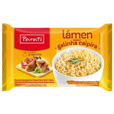 MASSA INST GALINHA CAIP PARATI 70G