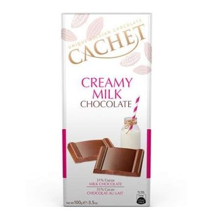 Chocolate ao leite cachet 100g