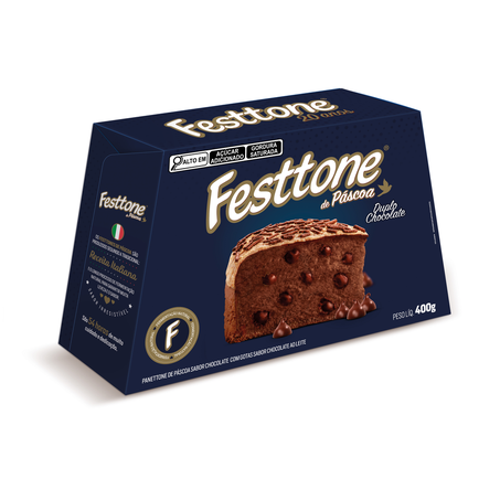 Colomba Festtone Duplo Chocolate 400G