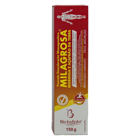 POMADA MILAGROSA MORINGA E AÇAFRÃO 150G BIO INSTINTO 360-2