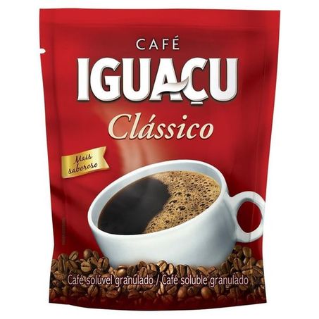 Café Solúvel em Pó Iguaçu Tradicional Sachê 40gr