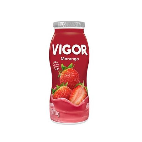 Iogurte Morango Vigor Frasco 170G