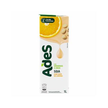 BEBIDA ADES SOJA + SUCO DE LARANJA 1LT