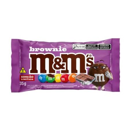CONFEITOS M&MS 35G BROWNIE