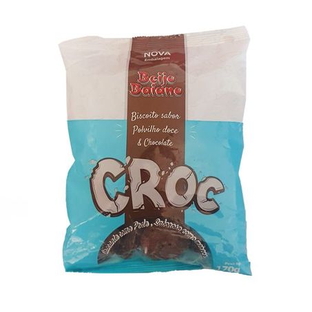 Biscoito beijo baiano croc polvilho doce 170g