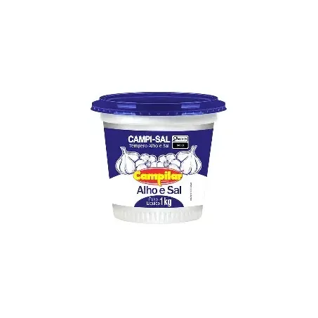 TEMPERO POTE ALHO E SAL CAMPILAR 1KG