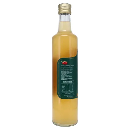 Vinagre de Maçã Orgânico Villa Rica 500ml 360-24