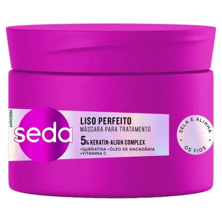 Mascara De Tratamento Seda Liso Perfeito 300g