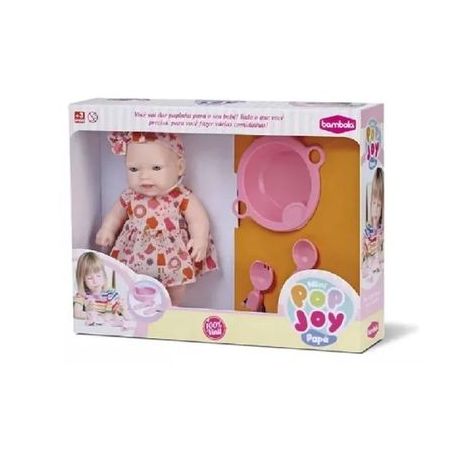 BONECA MINI POP JOY PAPA NOVA BAMBOLA 