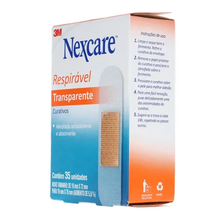 Curativo Nexcare Transparente Caixa 35un 
  360-5