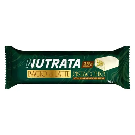 Barra de Proteína Nutrata Pistache Bacio Di Latte 70g