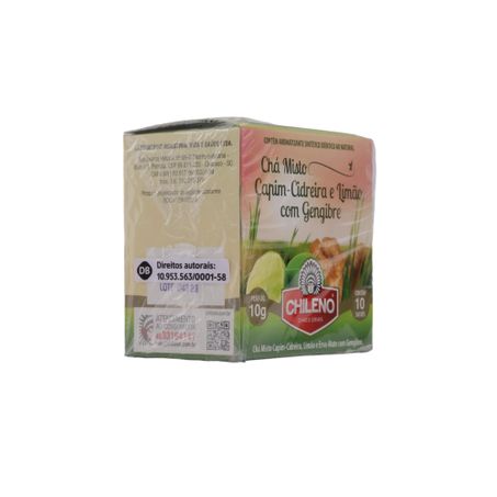 Cha chileno misto cidreira/limao/gen 15g 360-21