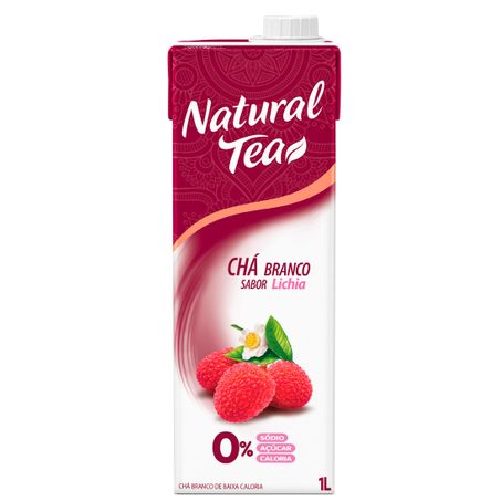 Cha Liq Natural Tea 1lt Zero Tp Branco/Lichia
