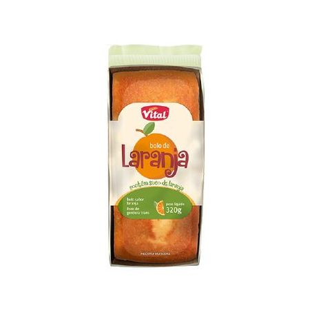 Bolo vital laranja zero lactose 320g
