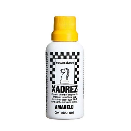 CORANTE LIQ AMARELO XADREZ 50ML