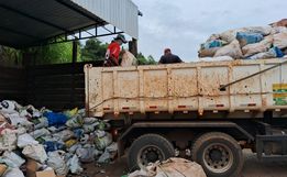 Primeira coleta de materiais no interior recolhe 16 cargas em SMOeste