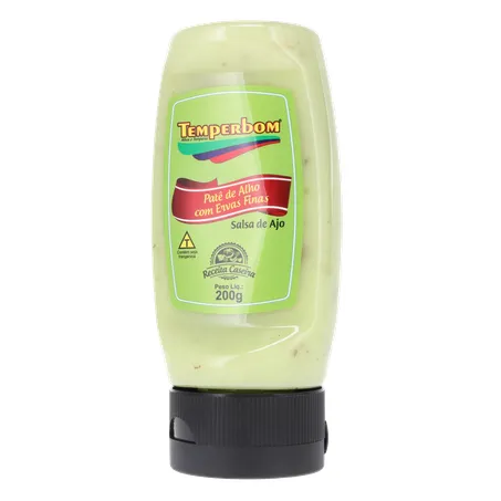 PATE  DE ALHO TEMPERBOM COM ERVAS FINAS 200G 360-2