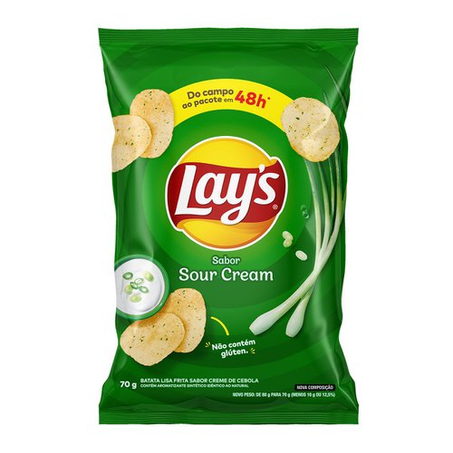 Batata Lays Sour Cream 70g