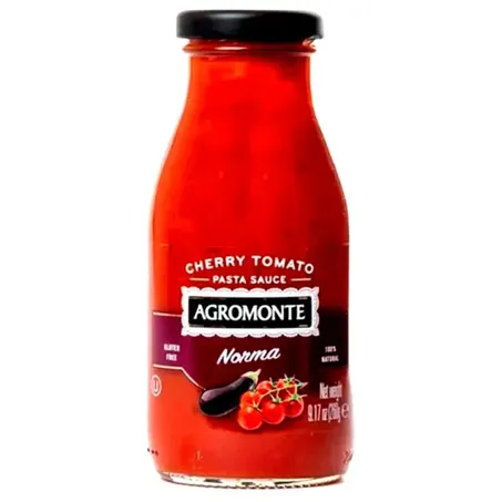 Molho tomate cereja beringela agromonte 360g