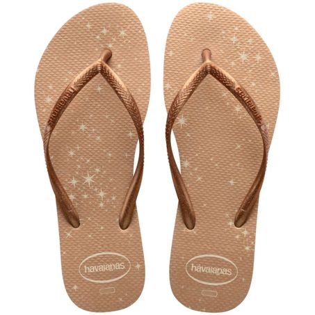 Havaianas slim bege palha 37/38