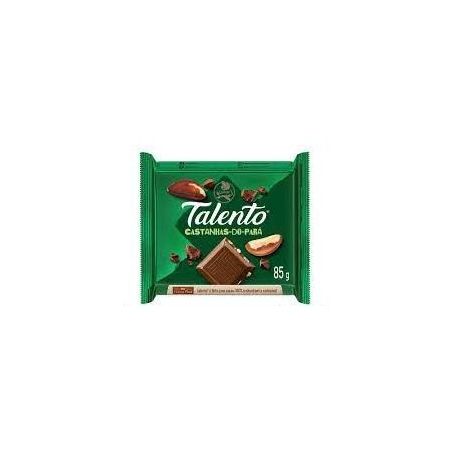 CHOCOLATE TALENTO CASTANHA-DO-PARA 85G (077340)