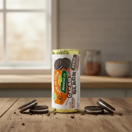 Biscoito Cacau Recheado Natural Life 90g 360-1
