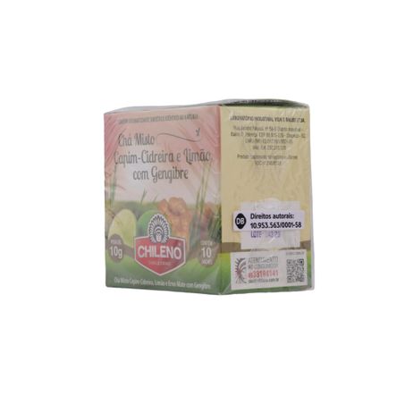 Cha chileno misto cidreira/limao/gen 15g 360-8