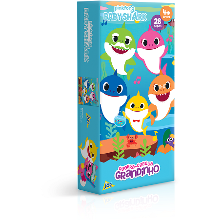 QUEB CABEC TOYSTER BABY SHARK 28PCS UN