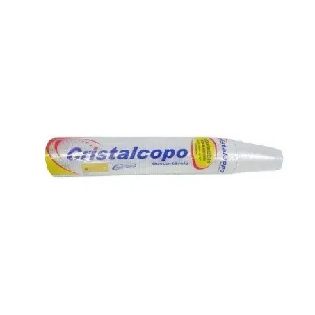Copo Descartavel Cristalcopo 300ml 100un Transparente