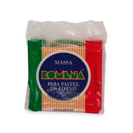 MASSA PARA PASTEL ROMENA DE FORNO 300G