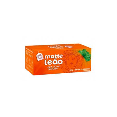 Chá Leão Mate Natural Caixa 40G