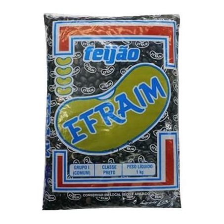 Feijao Preto Efraim 1kg 