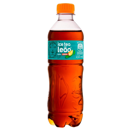 Chá Leão Ice Tea 450ml - Tradicional - Pêssego - Pet