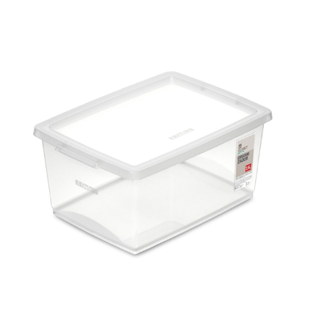 CAIXA ORGANIZADORA PLÁSTICA ORDENE OR80400 CRISTAL 7,5L