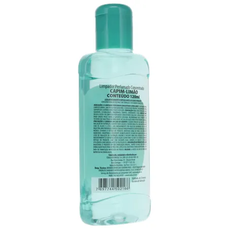 LIMPADOR COALA PERFUMADO CONCENTRADO CAPIM LIMÃO 120ML 360-15
