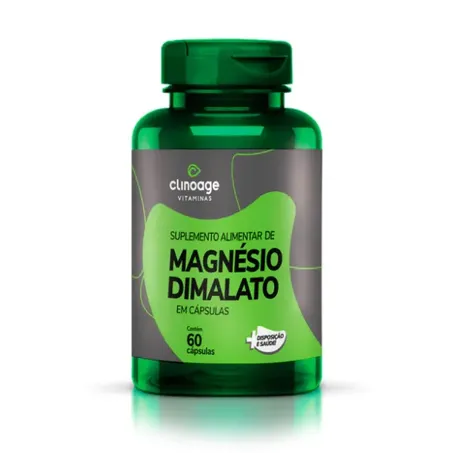MAGNESIO DIMALATO 500MG 60CAPSULAS CLINOAGE