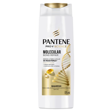 SHAMPOO PANTENE MOLECULAR BOND REPAIR 175ML