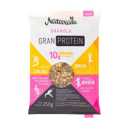 Naturale-granola proteica 250g cacau