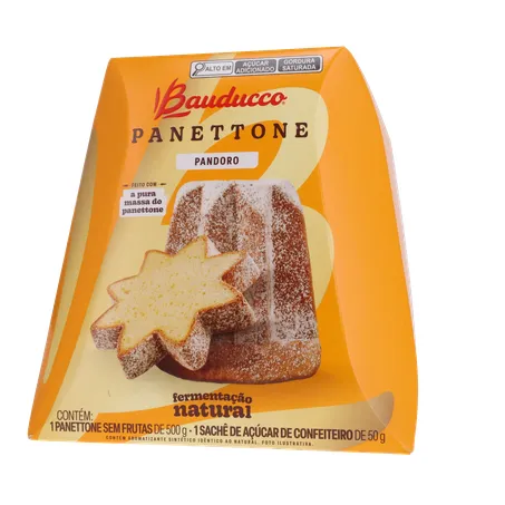 PANETTONE PANDORO BAUDUCCO 500G 360-1
