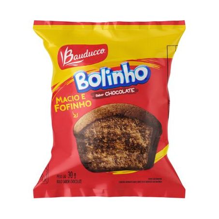 Bolinho Chocolate Bauducco Pacote 30G