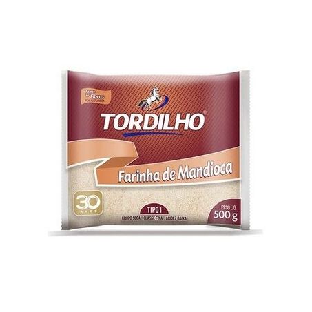 FARINHA MANDIOCA TORDILHO CRUA 500G