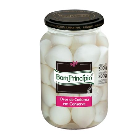OVOS DE CODORNA 300G BOM PR.