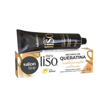 RECARGA SALON LINE MEU LISO REST INTENSA 80G
