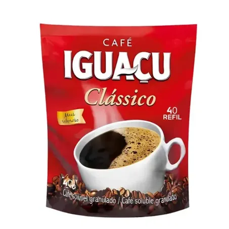 Café soluvel granulado iguaçu sachê 40g