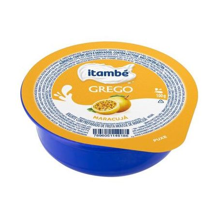 IOGURTE ITAMBE GREGO MOUSSE MARACUJA 100G
