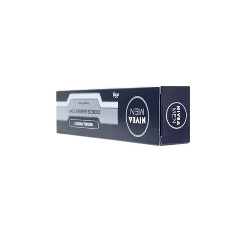 Creme barbear nivea org.protect 65g 360-24