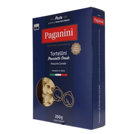 Massa Tortellini Paganini Presunto Curado Caixa 250gr 360-4