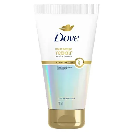 Condicionador Dove Bond Intense Repair + Peptídeo Complex Squeeze 150ml
