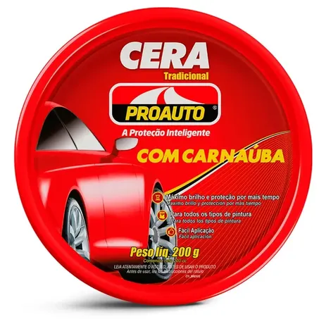 Cera proauto pasta 200g tradicional